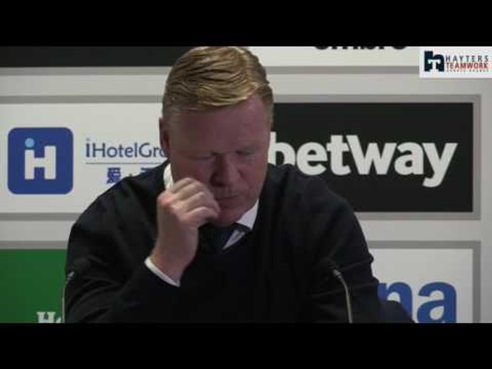 Koeman: I could have made 10 substitutions!