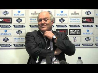Martin Jol after Crystal Palace v Fulham