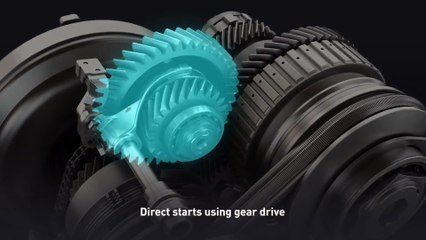 Toyota Direct Shift-CVT A New Type of Continuously Variable Transmission