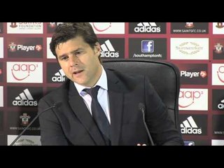 Pochettino after Southampton v Swansea   6 10 2013   Full