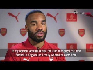 Alexandre Lacazette - I dreamed of signing for Arsenal