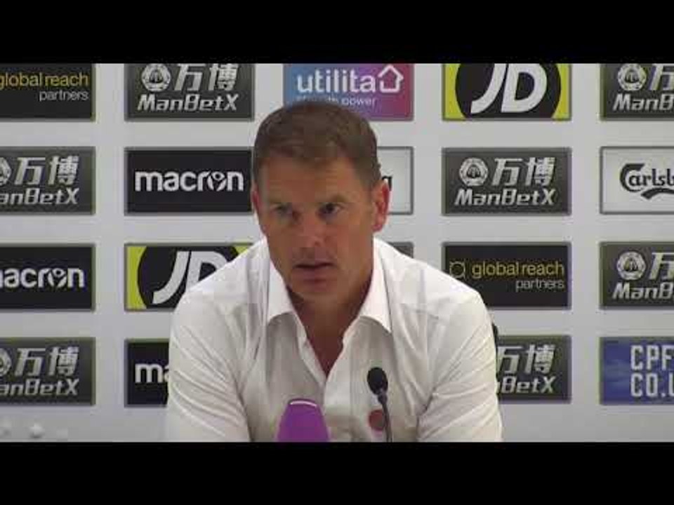 De Boer laments Palace's 'lack of courage'