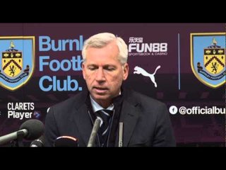 Alan Pardew says draw at Burnley was "hard to watch"