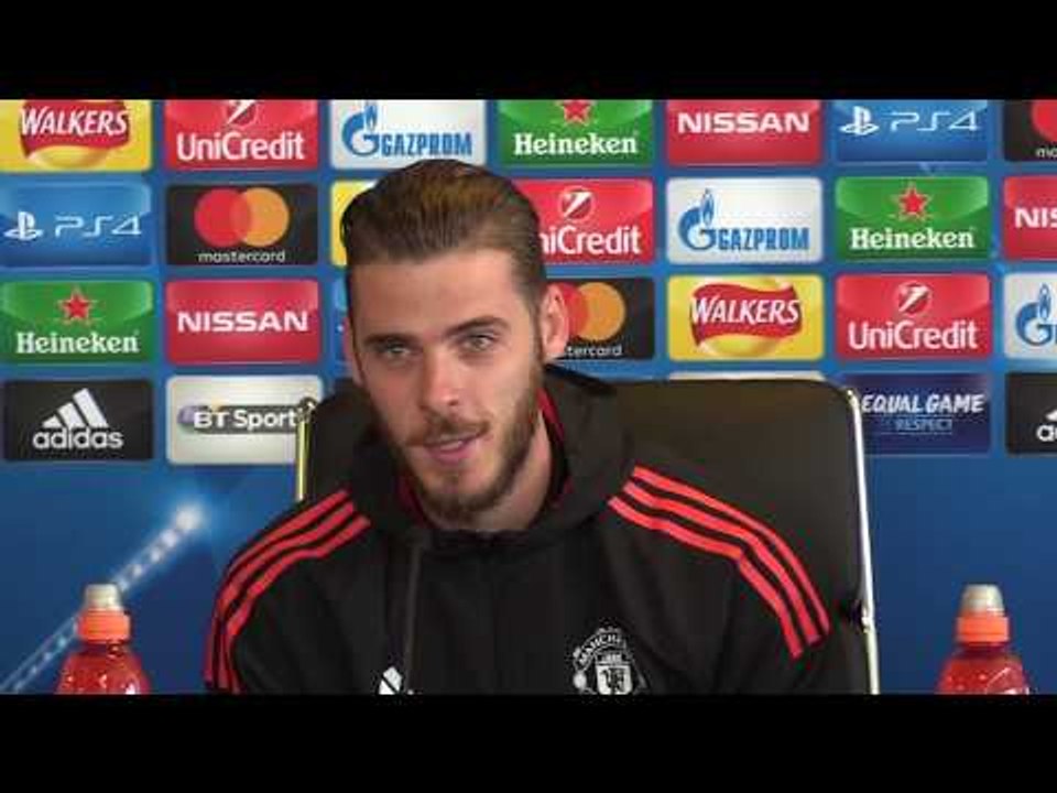 De Gea 'delighted' to return to Champions League action