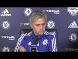 Mourinho death stare over physic