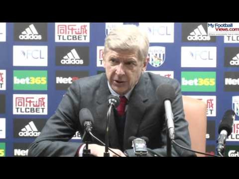 Wenger - Cazorla not to blame for West Brom defeat