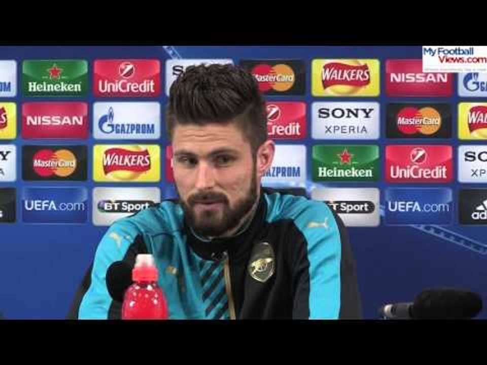 Giroud: Barcelona are best team in the world
