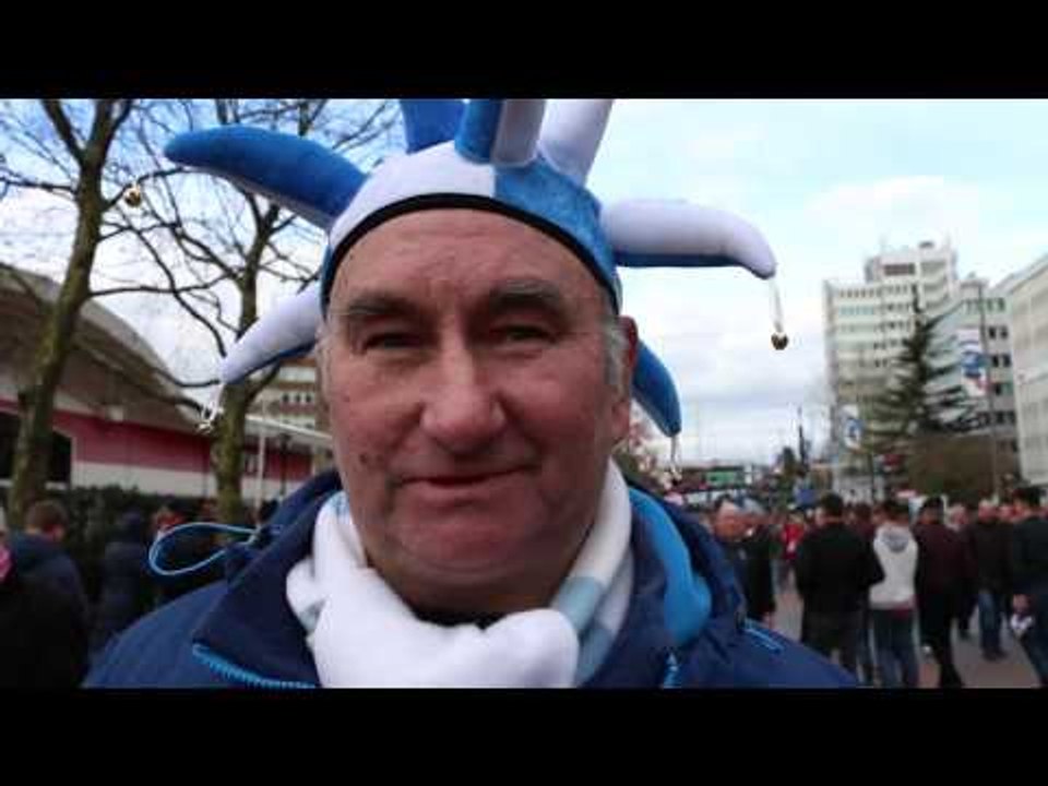 Cup final day at Wembley