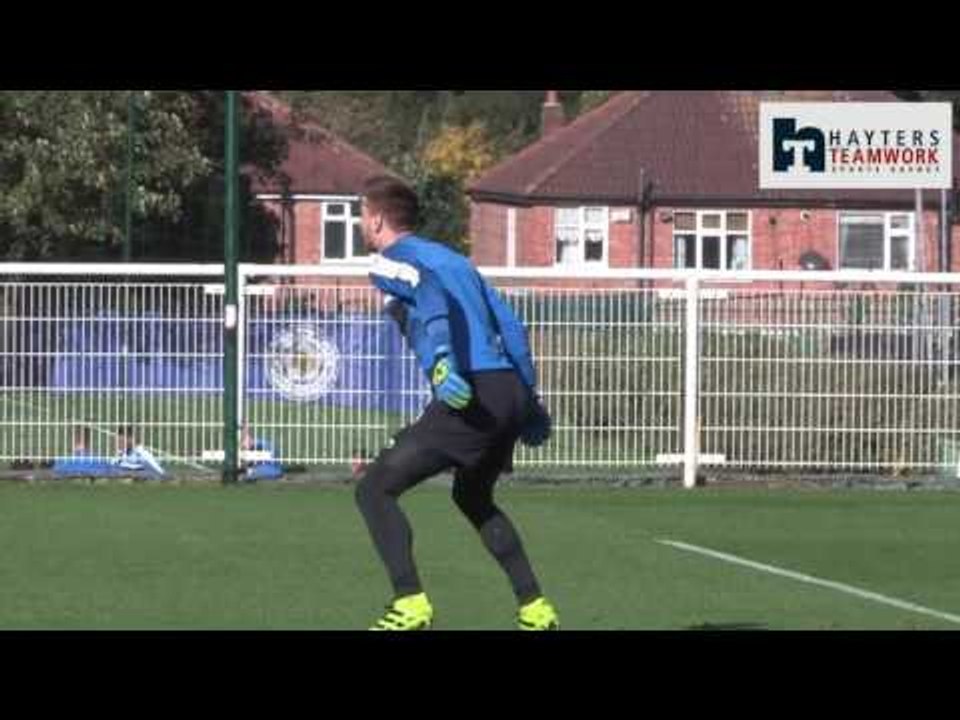 Leicester 'keepers show off shot-stopping skills