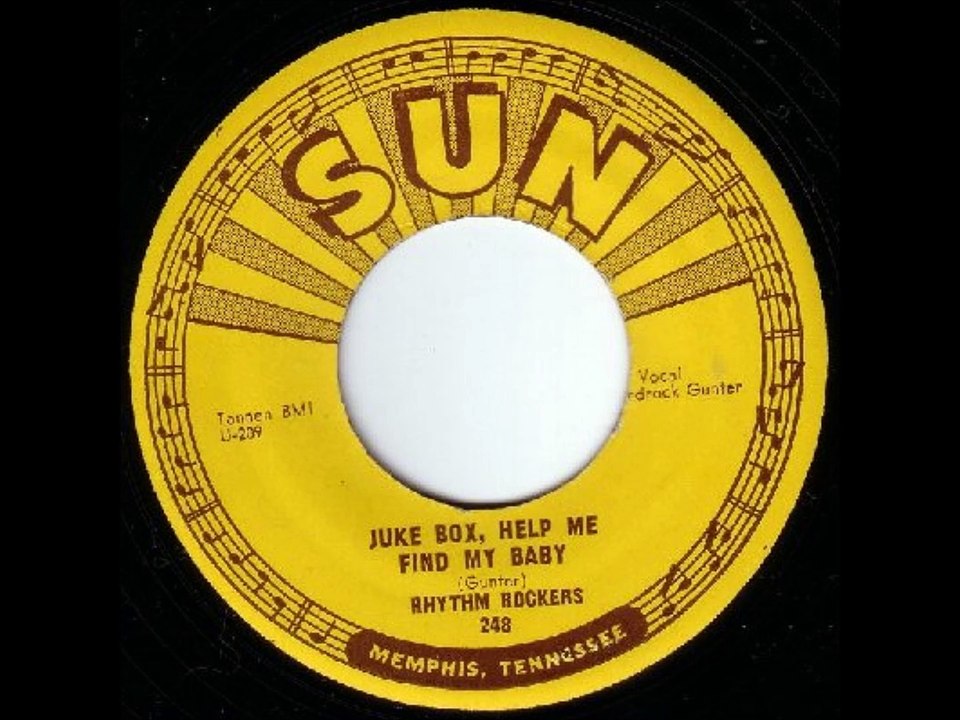RHYTHM ROCKERS Juke Box Help Me Find My Baby / Fiddle Bop SUN 248
