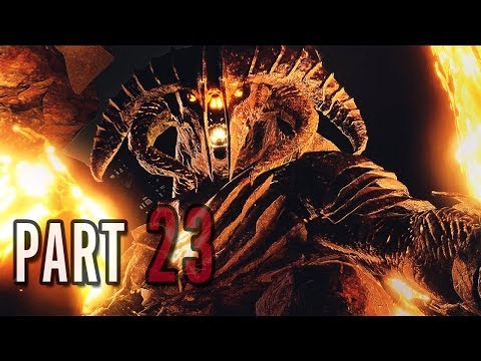 THE BALROG HAS BEEN AWAKEN!  - Middle Earth: Shadow of War - Playthrough - PART 23 (PS4)
