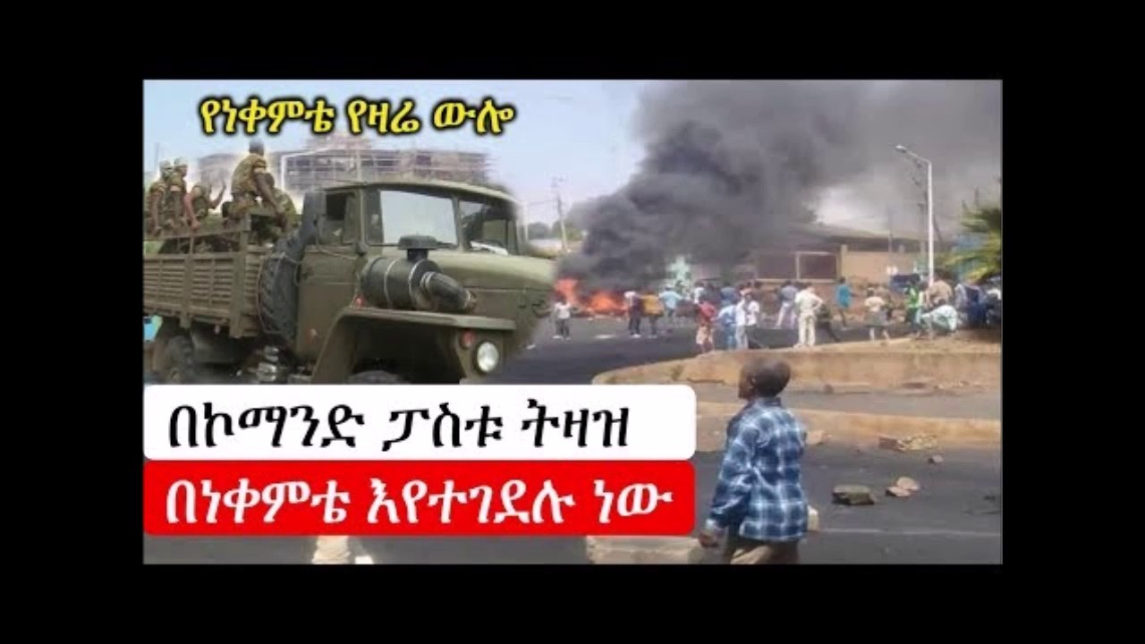 Ethiopia በኮማንድ ፓስቱ ትዛዝ በነቀምቴ ነዋሪዎች እየተገደሉ ነው  Ethiopian News Today  Nekemte