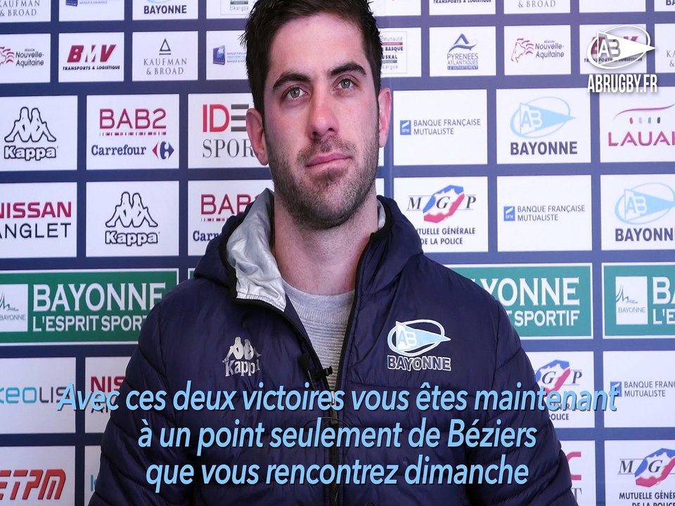 E. Saubusse avant Béziers-AB : "un match capital"