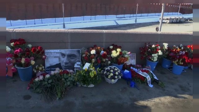 В Москве почтили память Немцова