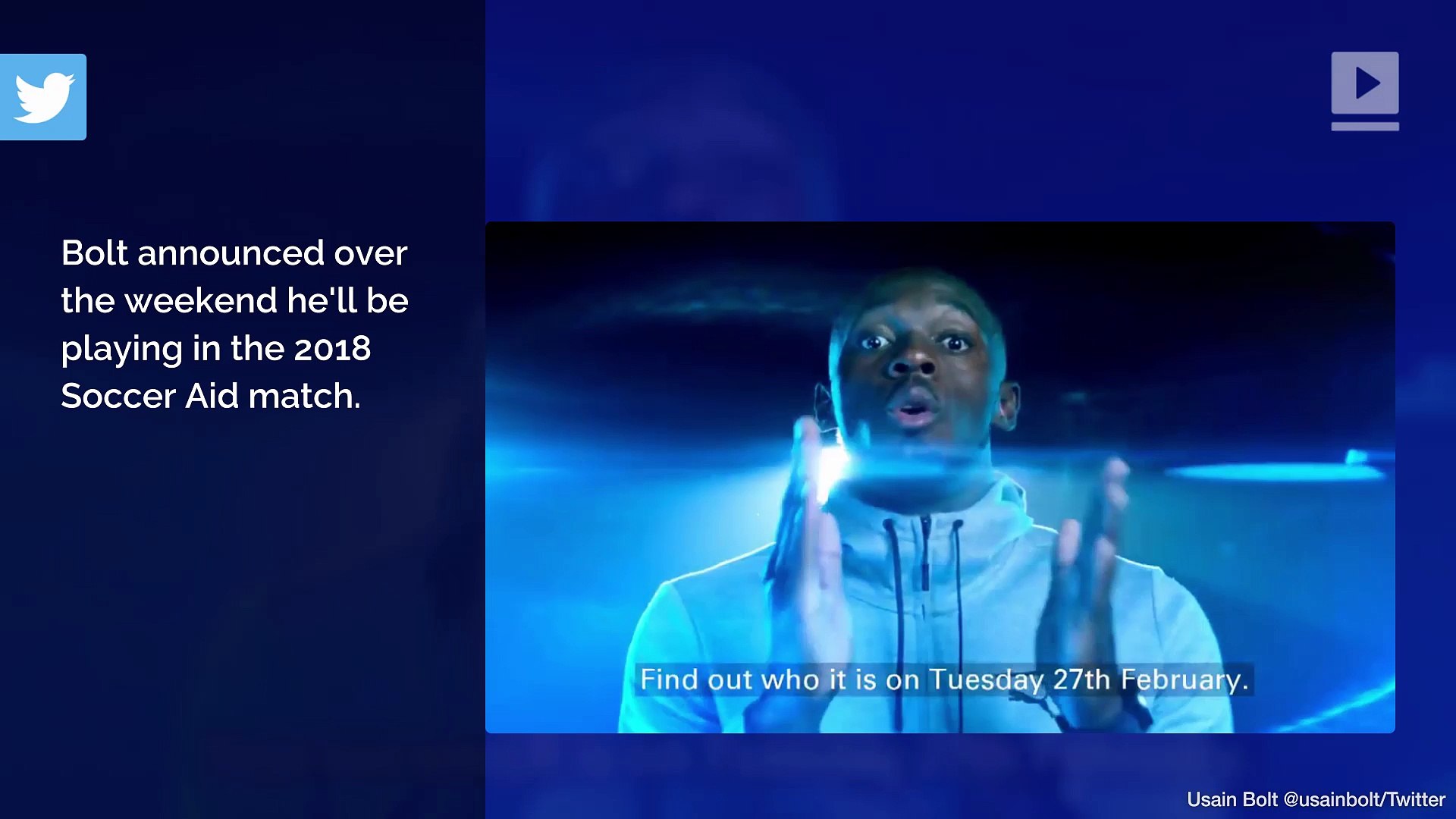 ⁣Olympic Sprinter Usain Bolt to Take Soccer Field by Storm