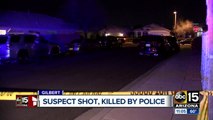 PD: Suspect dies in Gilbert officer-involved shooting