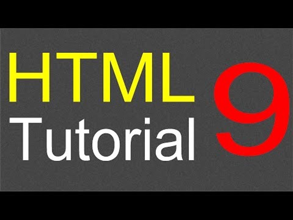 HTML Tutorial for Beginners - 09 - Nested elements