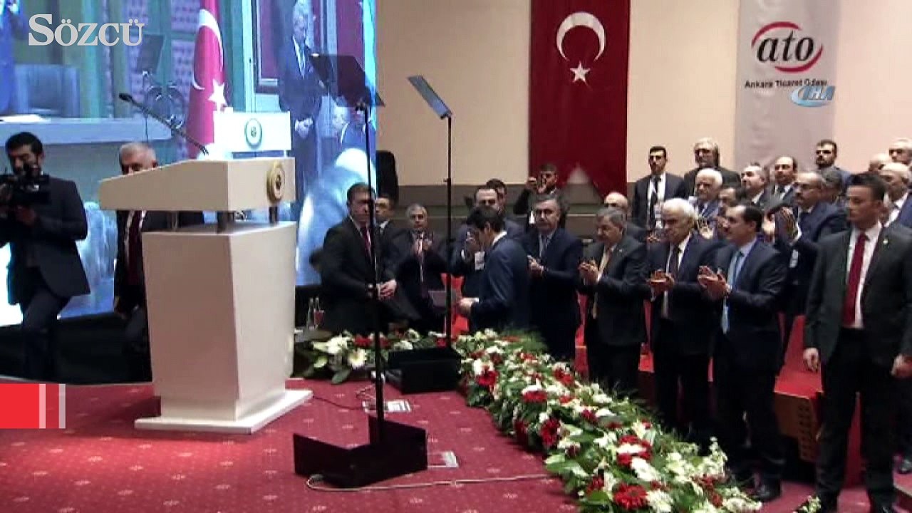 Binali Yıldırım, ATO Olağan Meclis Toplantısı’na katıldı