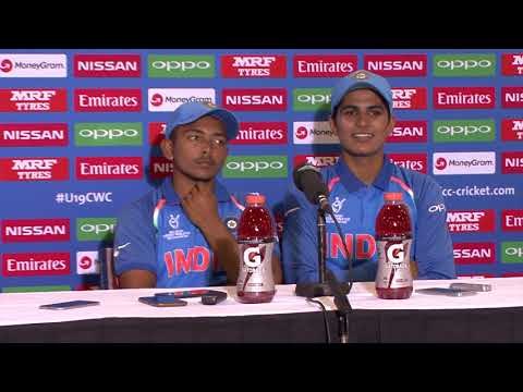 Cricket World TV - Prithvi Shaw & Shubman Gill on India v Pakistan | ICC u19 World Cup 2018