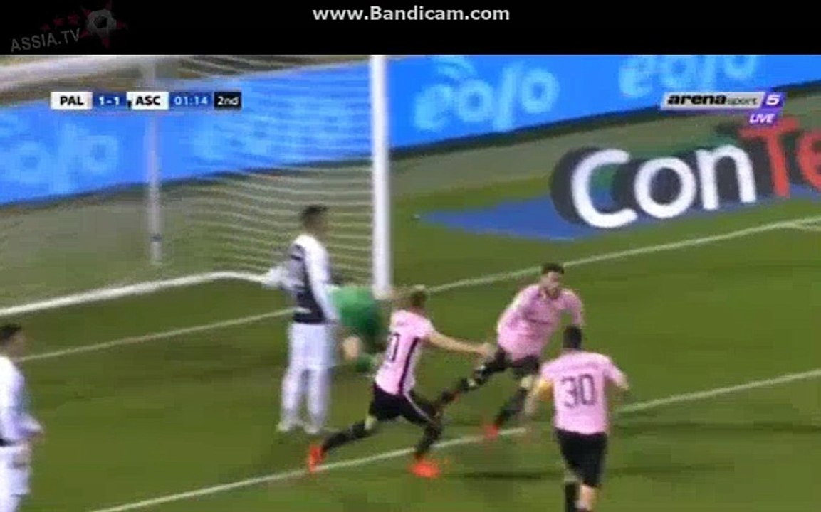 Palermo 1 - 1	 Ascoli