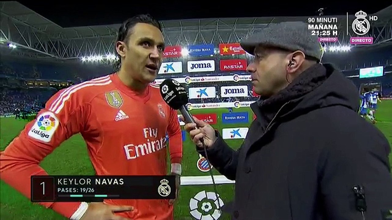 Keylor Navas: "Tenemos que seguir trabajando, no queda otra"
