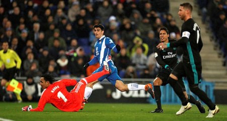 Real Madrid Deplasmanda Espanyol'a 1-0 Yenildi