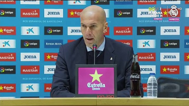 Zidane: No sabemos si Neymar estará el martes, solo sabemos que se ha lesionado