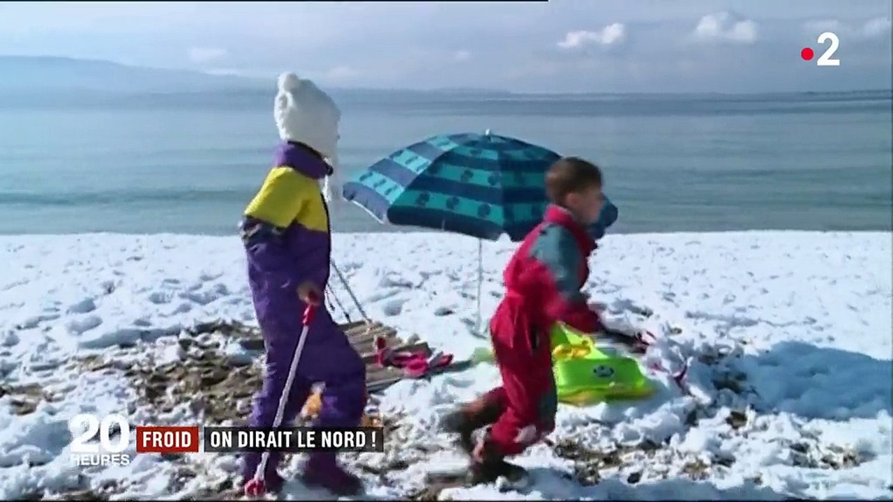 Grand froid : alerte orange à la neige dans neuf départements du Sud