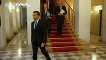 Macron meets European Council President Tusk for first time since inauguration