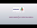 Preview Gare di Andata | 40^ Coppa Italia Serie A1