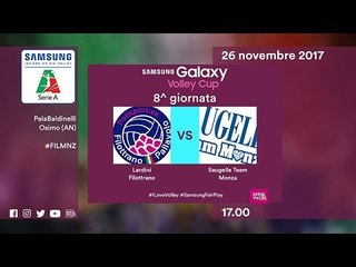 Filottrano - Monza | Highlights | 8^ Giornata | Samsung Galaxy Volley Cup 2017/18