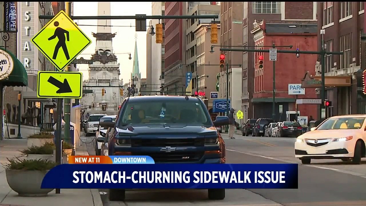 Group Looking to Crackdown on Vomit, Urine Stains on Indianapolis Sidewalks