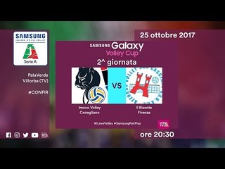 Conegliano - Firenze | Highlights | 2^ Giornata | Samsung Galaxy Volley Cup 2017/18