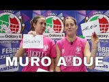 Muro a due - Helena Havelkova e Francesca Devetag | Samsung Galaxy A Coppa Italia