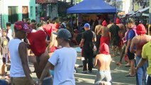 Filipino Catholics flagellation on Maundy Thursday