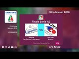 LIVE San Giovanni Marignano - Mondovì | Finale | Samsung Galaxy A Coppa Italia