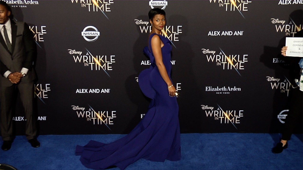 Emayatzy Corinealdi "A Wrinkle in Time" World Premiere