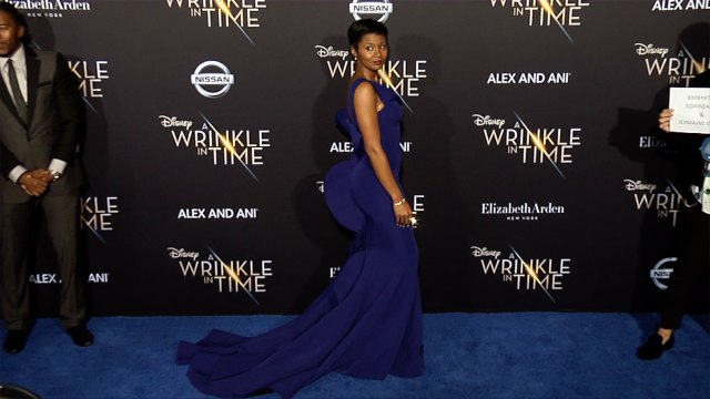 Emayatzy Corinealdi A Wrinkle in Time World Premiere