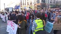 Students in Hungary march against a bill threatening future of prestigious university