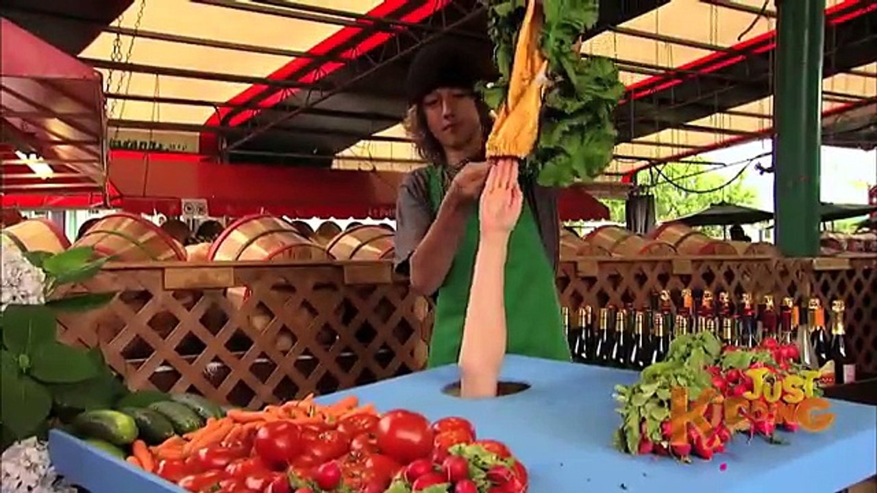 Salad Monster Hand Prank - Just Kidding Prank
