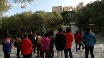 Greek strike shuts down Acropolis