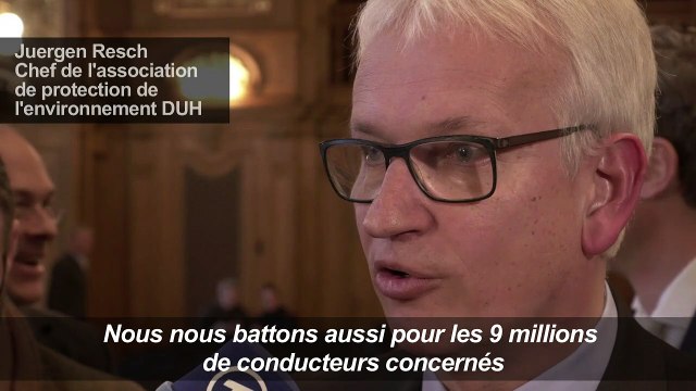 L'Allemagne fait un pas vers l'interdiction des vieux diesel