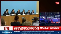 Berlin Mayor Michael Müller speaks following Berlin truck attack - Live speech