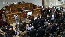 Venezuelan lawmakers back motion blaming Maduro for economic crisis