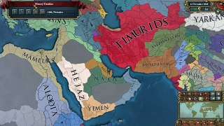 The Ottoman Empire - EU4 Timelapse
