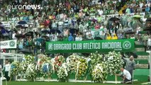 Thousands attend memorial for Chapecoense football team