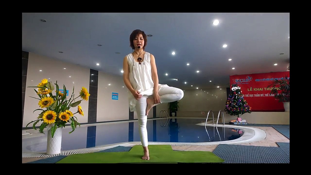 [Yoga trị liệu] - Tư thế cái cây - Bài tập giúp gia tăng trí nhớ, tạo sự cân bằng cho cơ thể.