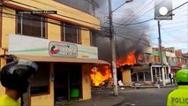 Video: plane crashes into Bogota bakery killing 5 people
