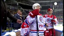 Putin celebrates 63rd birthday with 7 goals in ice hockey match