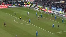 Aziz Bouhaddouz vs Kiel  25022018